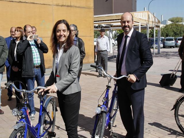 Getafe ciudad pionera en toda España al integrar el abono transporte regional en el servicio de alquiler de bicicletas