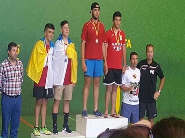 El getafense David Fernández se proclama campeón de España de frontenis escolar