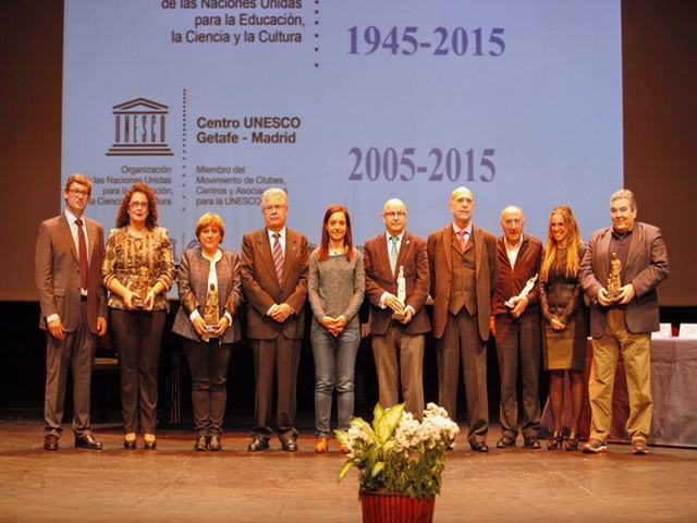Getafe Negro recibió el premio 'Acercando Culturas' del Centro Unesco Getafe