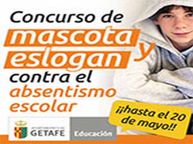 El Ayuntamiento de Getafe pone en marcha el ‘III Concurso de Mascota y Eslogan’ contra el absentismo escolar