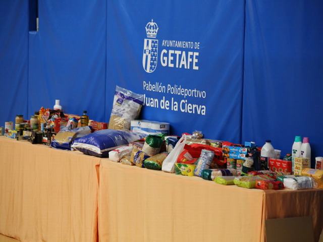 La V Semana del Deporte Solidario de Getafe recoge más de 1000 kilos de alimentos