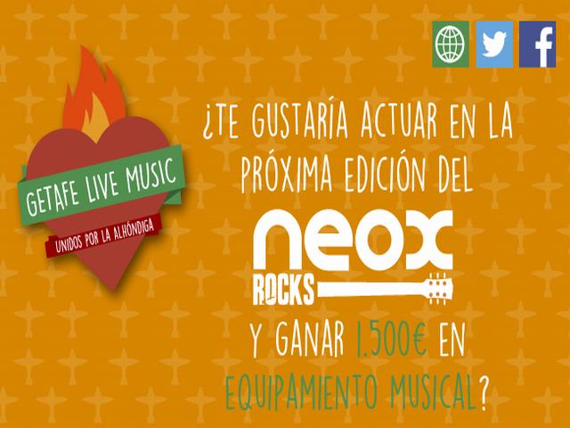 El Ayuntamiento de Getafe organiza el concurso musical ‘Getafe Live Music-Unidos por La Alhóndiga’