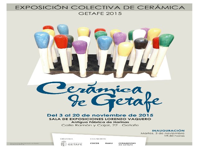 La exposición ‘Cerámica de Getafe’ acerca a sus visitantes al trabajo de ceramistas locales con larga tradición