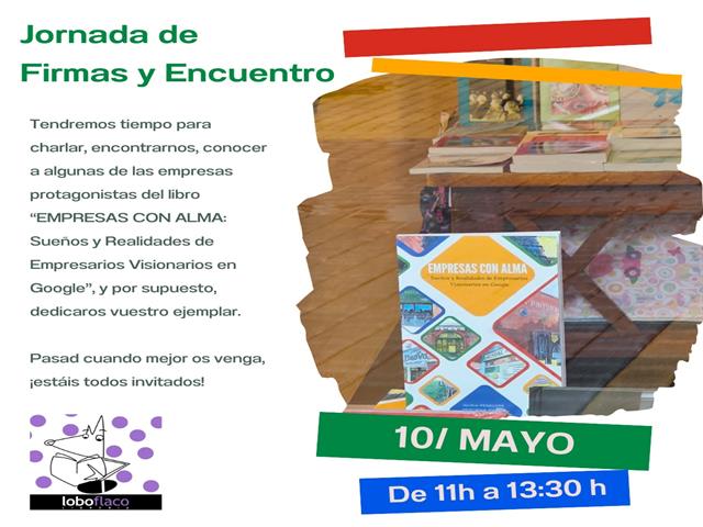 Encuentro literario en Getafe " Empresas con Alma"