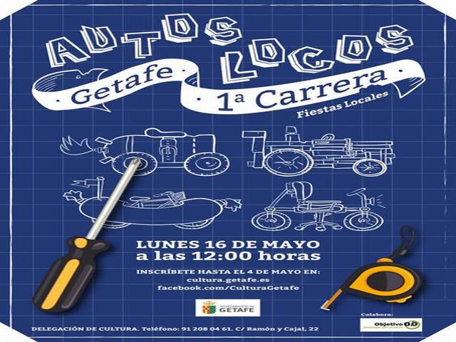 La Carrera de Autos Locos llega por primera vez a Getafe