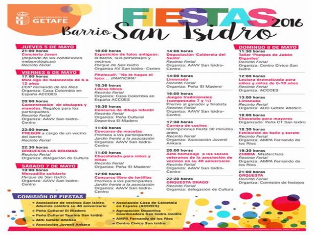 El barrio de San Isidro celebra sus fiestas