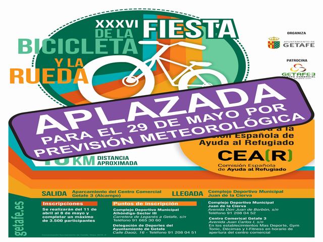 Getafe celebra la XXXVI Fiesta de la Bicicleta y la Rueda