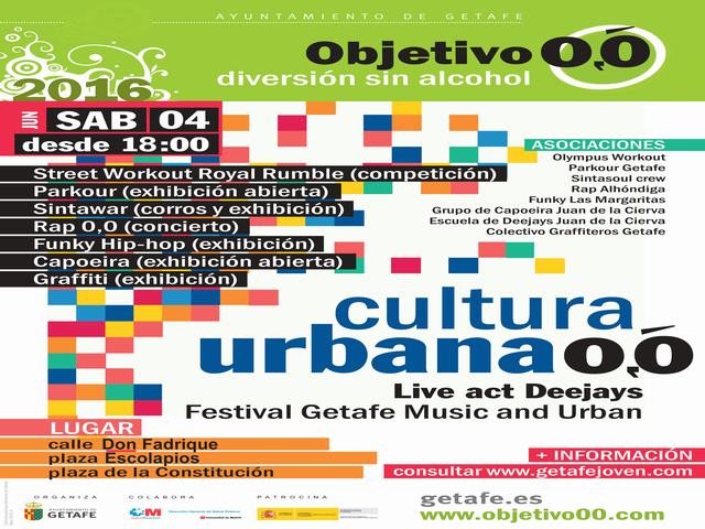 El arte urbano tomará el centro de Getafe con el festival joven de cultura urbana #Confluencias