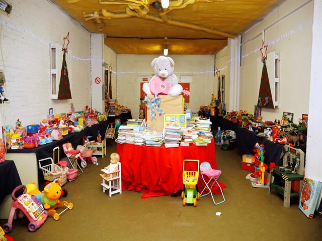 Los vecinos de Getafe donan 25 toneladas de juguetes