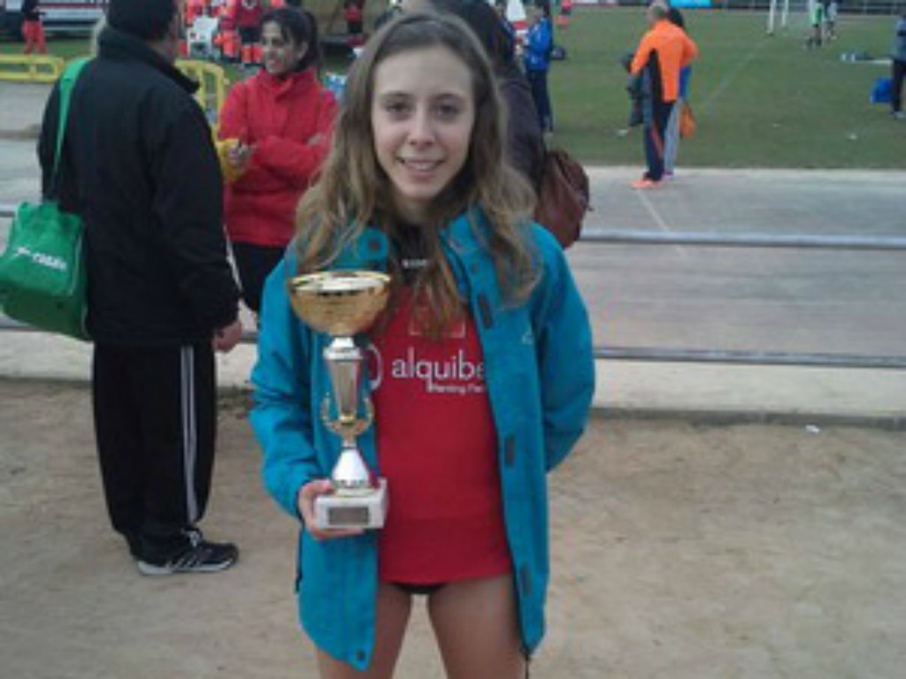 La atleta getafense Laura Fole primer puesto en el XXXIV Cross Nacional de Quintanar de la Orden