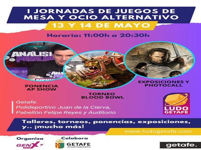 Juegos de mesa con presentaciones, stands y torneos el 13 y 14 de mayo en el polideportivo Juan de la Cierva