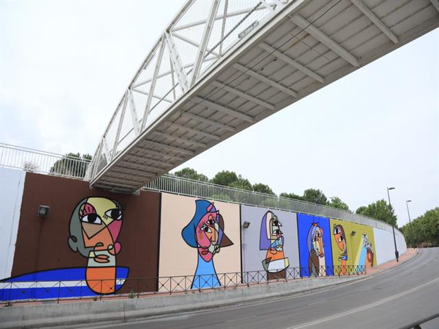 Getafe trabaja en un protocolo para los murales en comunidades de propietarios