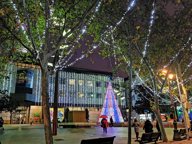 Getafe enciende hoy su Navidad con más de 300.000 luces de led