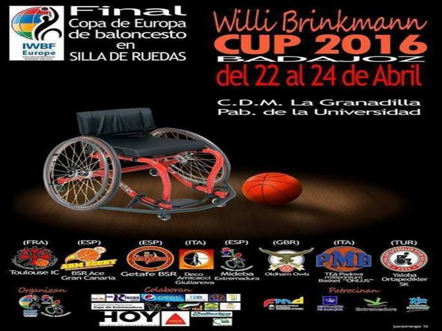 El Getafe BSR participará este fin de semana en la Willi Brinkmann Cup de baloncesto en silla de ruedas
