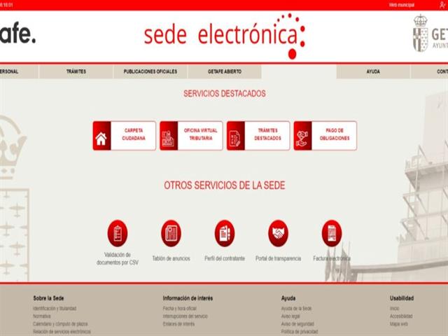 Getafe presenta nueva sede electrónica y mejora los trámites online