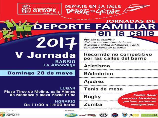 Vuelve el programa ‘Deporte Familiar en la Calle’ con dos nuevas jornadas