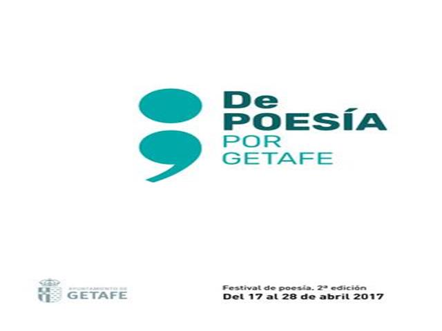 Versos, música, teatro, danza y pintura recorrerán las calles del municipio con el Festival ‘De Poesía por Getafe’