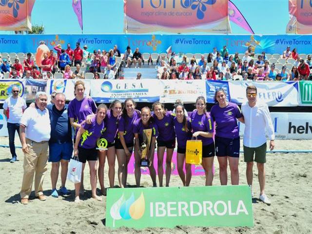Getasur se proclama campeón de la Copa de España de balonmano playa