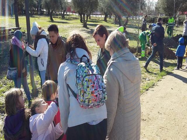 Más de 300 escolares han participado en una plantación de árboles