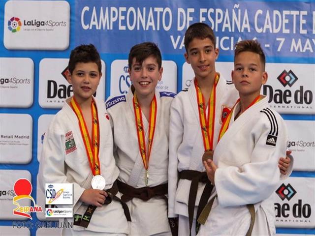 El getafense Sergio Quintanilla se proclama campeón de España Infantil de Judo