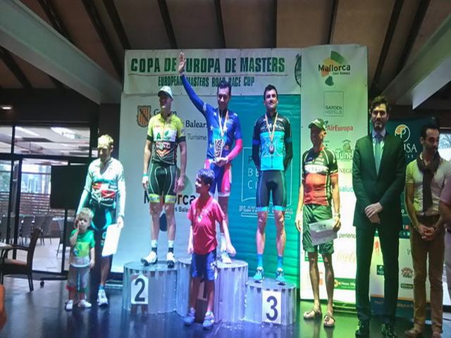 José María Madrid del Club Ciclista Getafe se proclama campeón de la Copa de Europa Master