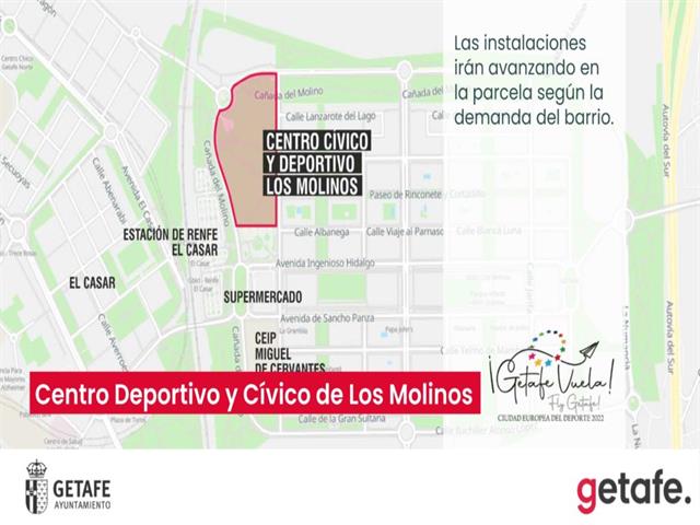 Los Molinos contará con un novedoso Centro Cívico y Deportivo