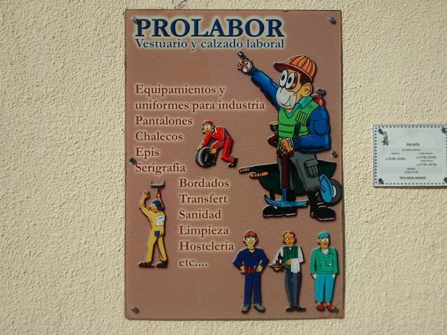 PROLABORMADRID, ROPA DE TRABAJO EN GETAFE, VESTUARIO LABORAL, CALZADO SEGURIDAD, UNIFORMES