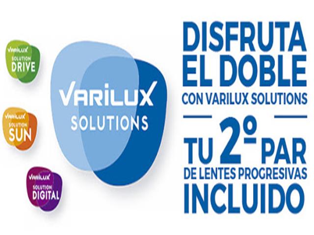 Tu 2º par de progresivas Varilux de regalo