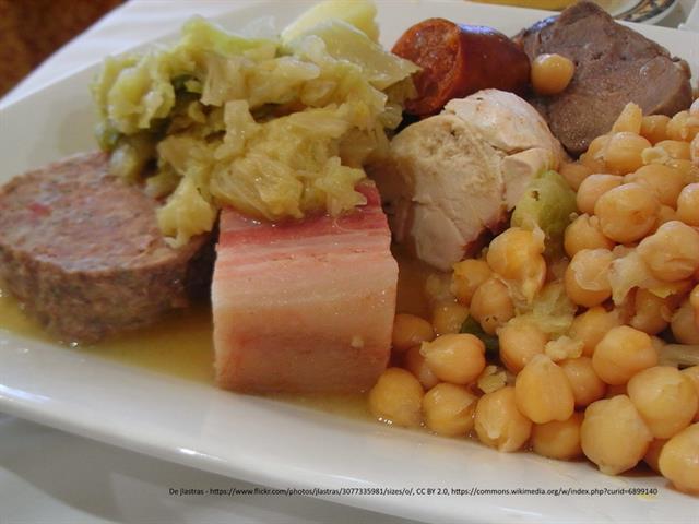 Todos los miércoles COCIDO MADRILEÑO en nuestro menú