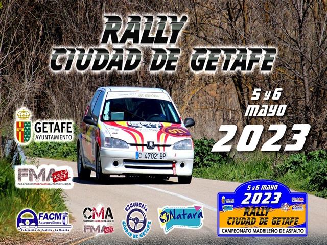 Los días 5 y 6 de mayo se celebrará el ‘I Rally Ciudad de Getafe’