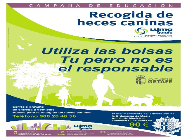 Éxito de la campaña de educación cívica y salud pública para la tenencia de animales domésticos, con 62 denuncias por infracciones