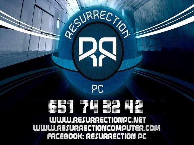 RESURRECTION PC, REPARACIÓN DE ORDENADORES, SMART PHONES, CONSOLAS