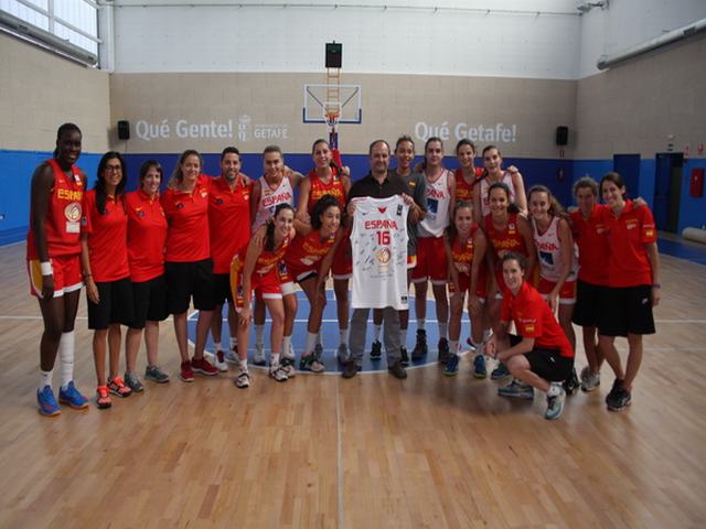 La selección española V18 femenina de baloncesto está concentrada en Getafe de cara al europeo que se celebrará en Eslovenia