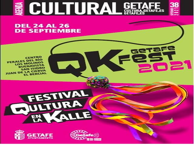 Getafe se llena de actividades en la calle con QKfest del 24 al 26 de septiembre