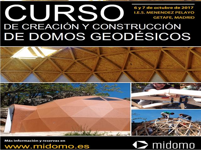 La Comunidad Educativa del Instituto Menéndez Pelayo de Getafe construirá un domo geodésico que se denominará ‘Domoaula’