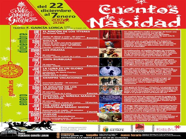 La magia de los cuentos de Navidad llega a Getafe