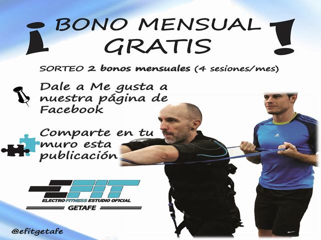 Dos bonos mensuales gratis