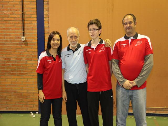 El getafense Gonzalo Herranz consigue el tercer puesto en el Torneo Estatal de Tenis de Mesa 2016