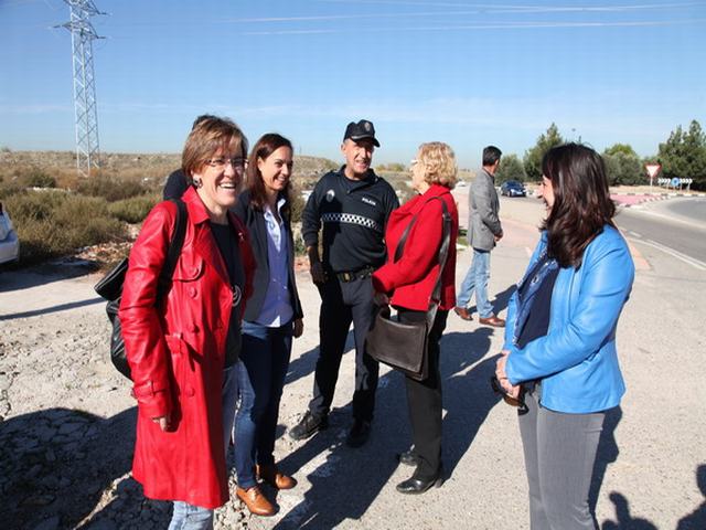 Sara Hernández y Manuela Carmena acuerdan conectar Madrid Río con Getafe