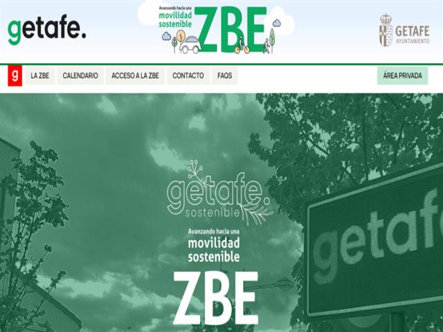 Ya puedes resolver tus dudas sobre la Zona de Bajas Emisiones en zbe.getafe.es