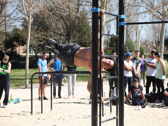 Getafe inaugura el Street Workout Park más grande de la Comunidad de Madrid